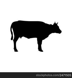 cow icon logo vector design template