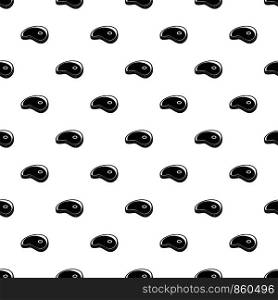 Cow steak pattern seamless vector repeat geometric for any web design. Cow steak pattern seamless vector