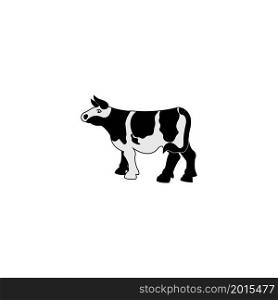 cow vector illustration for icon, symbol or logo