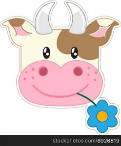Cow vector image