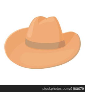 Cowboy hat icon cartoon vector. Rodeo texas. West accessory. Cowboy hat icon cartoon vector. Rodeo texas
