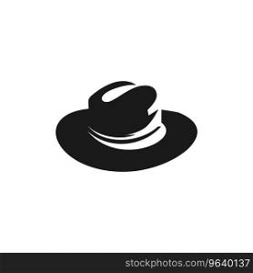 Cowboy hat icon Royalty Free Vector Image