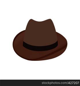 Cowboy hat isometric 3d icon on a white background. Cowboy hat isometric 3d icon