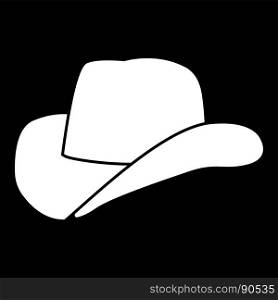 Cowboy hat it is icon .. Cowboy hat it is icon . Flat style .