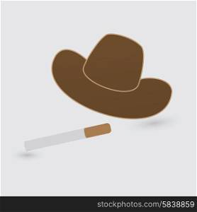 cowboy smoking