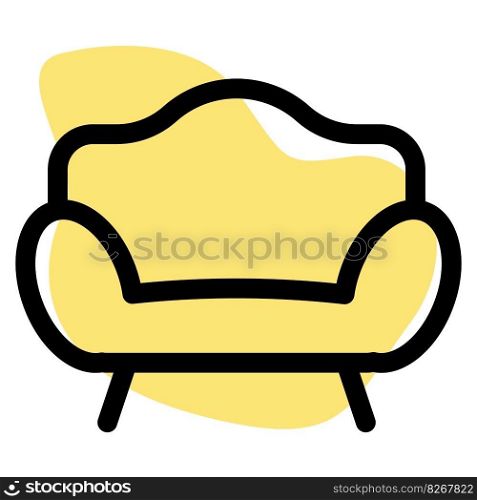 Cozy lounge sofa with multiple seating
