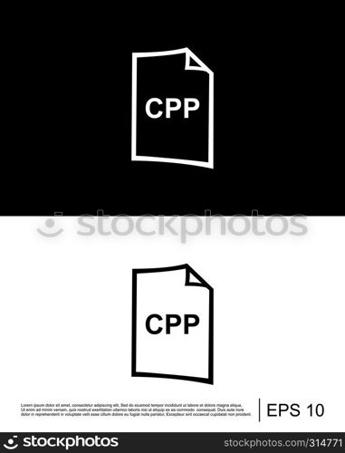 cpp file format icon template