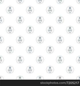Cpu pattern vector seamless repeat for any web design. Cpu pattern vector seamless