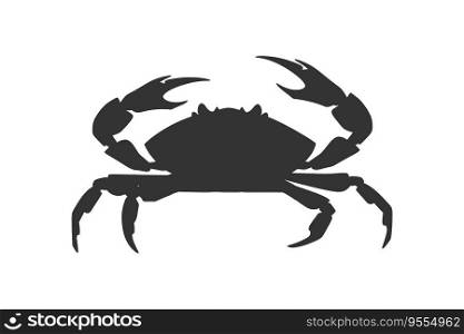 Crab icon. Vector illustration design.