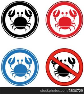 Crab Signs. Collection