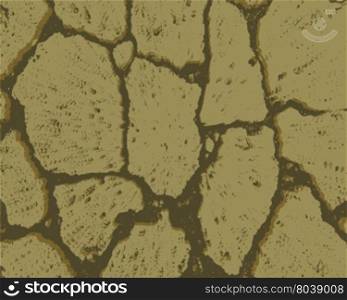 Crack texture of dry earth,vector illustration background