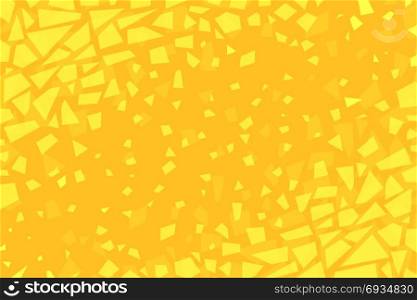 Cracked yellow background. Pop art retro vector illustration. Cracked yellow background