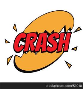 crash comic word. Pop art retro vector illustration. crash comic word