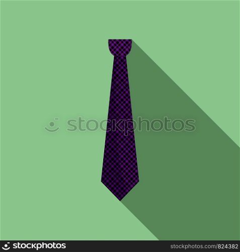 Cravat icon. Flat illustration of cravat vector icon for web design. Cravat icon, flat style