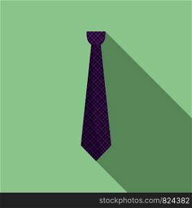 Cravat icon. Flat illustration of cravat vector icon for web design. Cravat icon, flat style