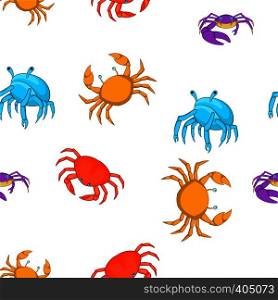 Crayfish pattern. Cartoon illustration of crayfish vector pattern for web. Crayfish pattern, cartoon style