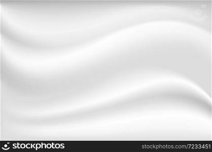 Cream wave texture in white color