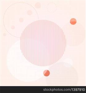 Created lines and circles abstract background, stock vector