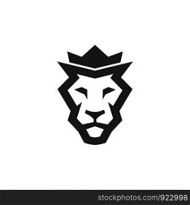 Creative Abstract Lion Logo Design Illustration
