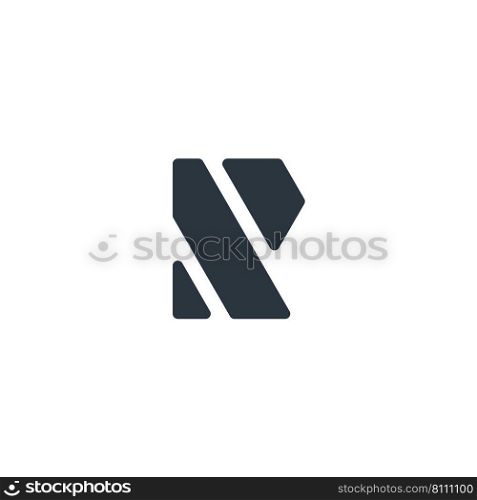 Creative and minimalist letter r logo design Vector Image