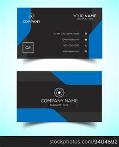 Creative and modern corporate business card template