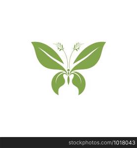 creative beauty butterfly logo template
