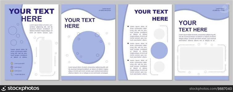 Creative brochure template for business. Multupurpose slides. Flyer, booklet, leaflet print, cover design with text space. Vector layouts for magazines, annual reports, advertising posters. Creative brochure template for business