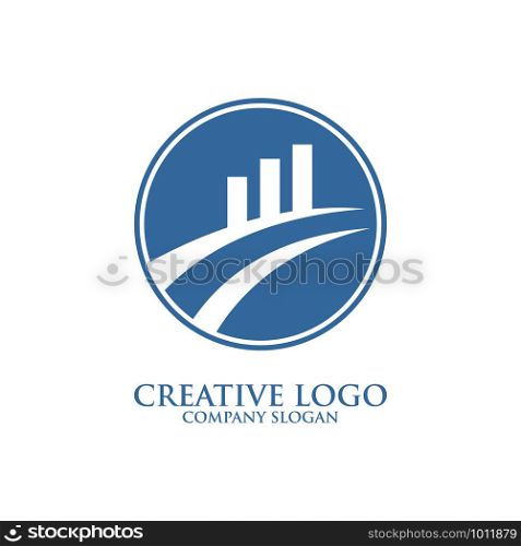 Creative business and finance Logo Design template