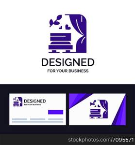 Creative Business Card and Logo template Arch, Love, Wedding, Wedding Arch Vector Illustration