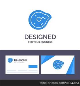 Creative Business Card and Logo template Bend, Future, Motion, Paradox, Physics Vector Illustration