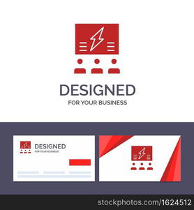 Creative Business Card and Logo template Brainstorming, Group, Idea, Solution, Team, Think, Thinking Vector Illustration