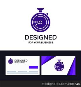 Creative Business Card and Logo template Browse, Compass, Navigation, Location Vector Illustration