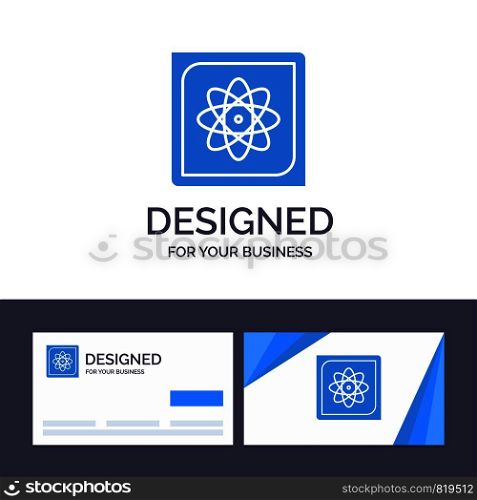 Creative Business Card and Logo template Computation, Computer, Computing, Data, Future Vector Illustration