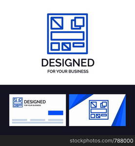 Creative Business Card and Logo template Design, Mockup, Web Vector Illustration