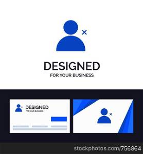 Creative Business Card and Logo template Discover People, Twitter, Sets Vector Illustration