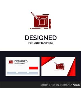 Creative Business Card and Logo template Drawing, Art, Sketch, Line, Pencil Vector Illustration