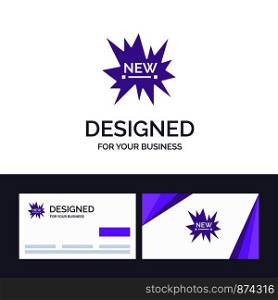 Creative Business Card and Logo template Ecommerce, Shopping, Tag, New Vector Illustration