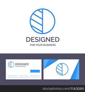 Creative Business Card and Logo template Editing, Photo, Shadow Vector Illustration