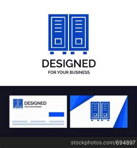 Creative Business Card and Logo template Education, Library, Read, Reading Vector Illustration