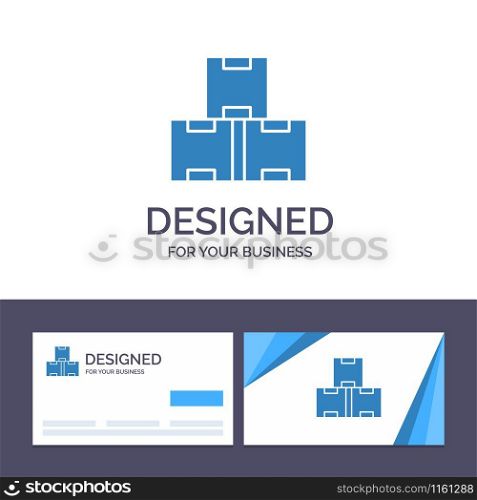 Creative Business Card and Logo template Industry, Industry Stock, Production, Stock Vector Illustration