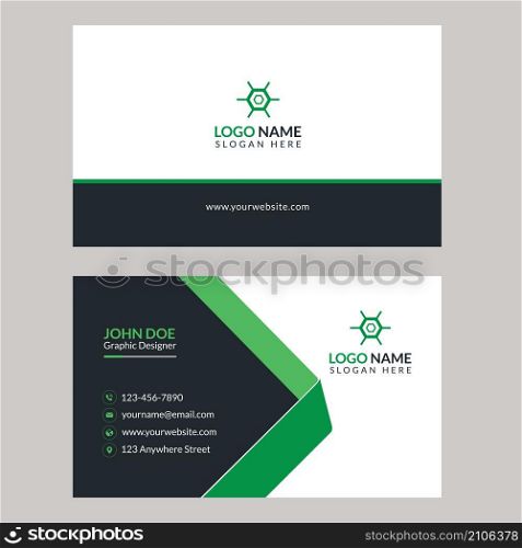 Creative Business Card Design Template