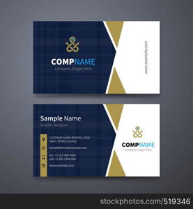 Creative Business Cards Templates. Vector illustration.