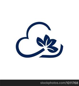 Creative Cloud Logo Design template