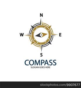 Creative Compass Concept Logo Design Template