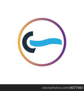 creative Door handle vector logo and symbol design