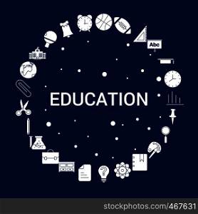 Creative Education icon Background