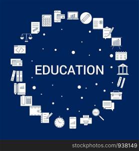 Creative Education icon Background
