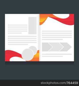 Creative flyer design vector with dark background