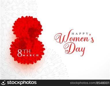 creative happy women’s day background design