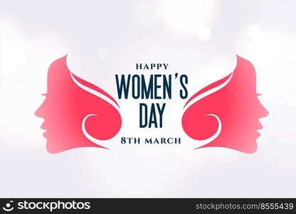 creative happy womens day attractive layout design